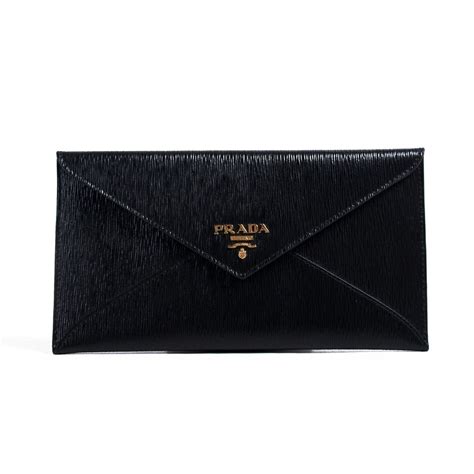 Prada envelope clutch